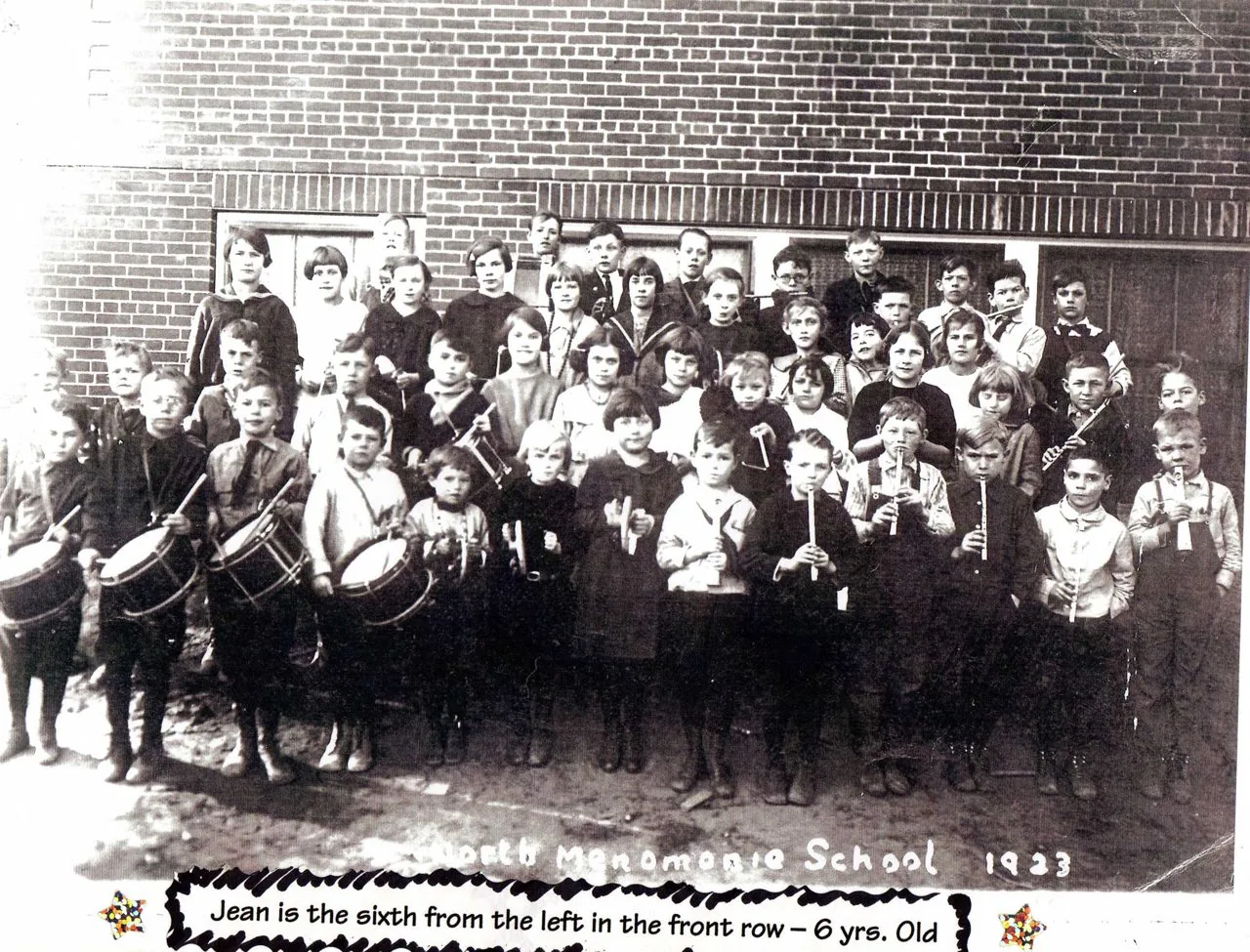 Jean Knutson, six years old
